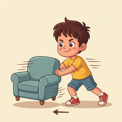 mover — to move +[object/ furniture] +[to place]